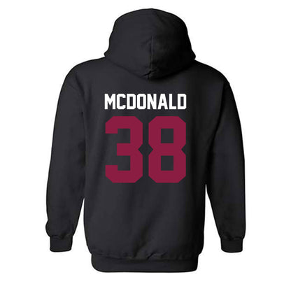 Virginia Tech - NCAA Football : Jayden McDonald - Classic Fashion Shersey Hooded Sweatshirt