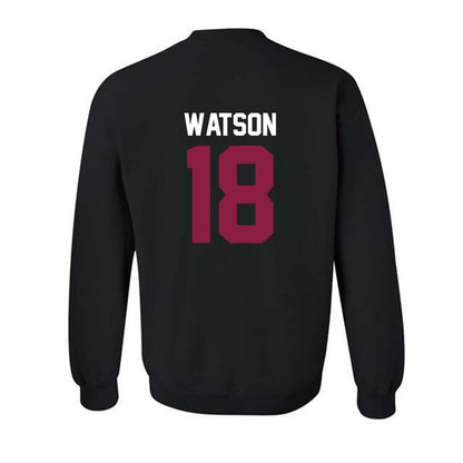 Virginia Tech - NCAA Football : William Watson - Classic Fashion Shersey Crewneck Sweatshirt-1