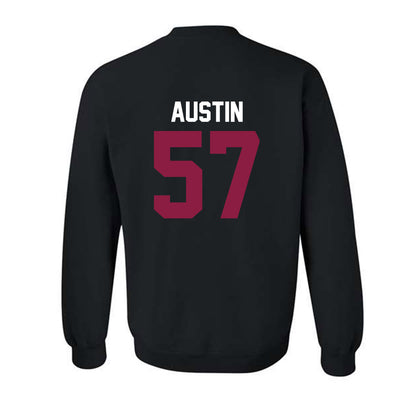 Virginia Tech - NCAA Football : Lucas Austin - Classic Fashion Shersey Crewneck Sweatshirt-1