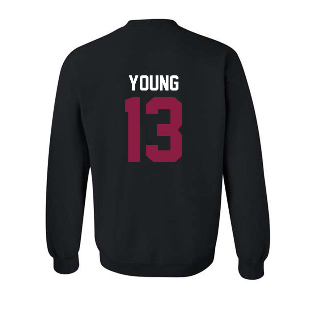 Virginia Tech - NCAA Men's Basketball : Jaydon Young - Classic Fashion Shersey Crewneck Sweatshirt