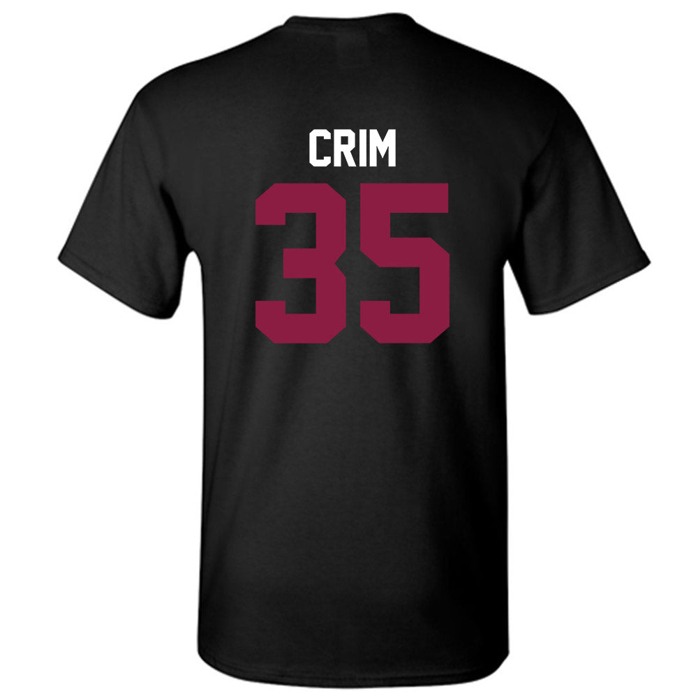 Virginia Tech - NCAA Football : Jordan Crim - Classic Fashion Shersey T-Shirt-1