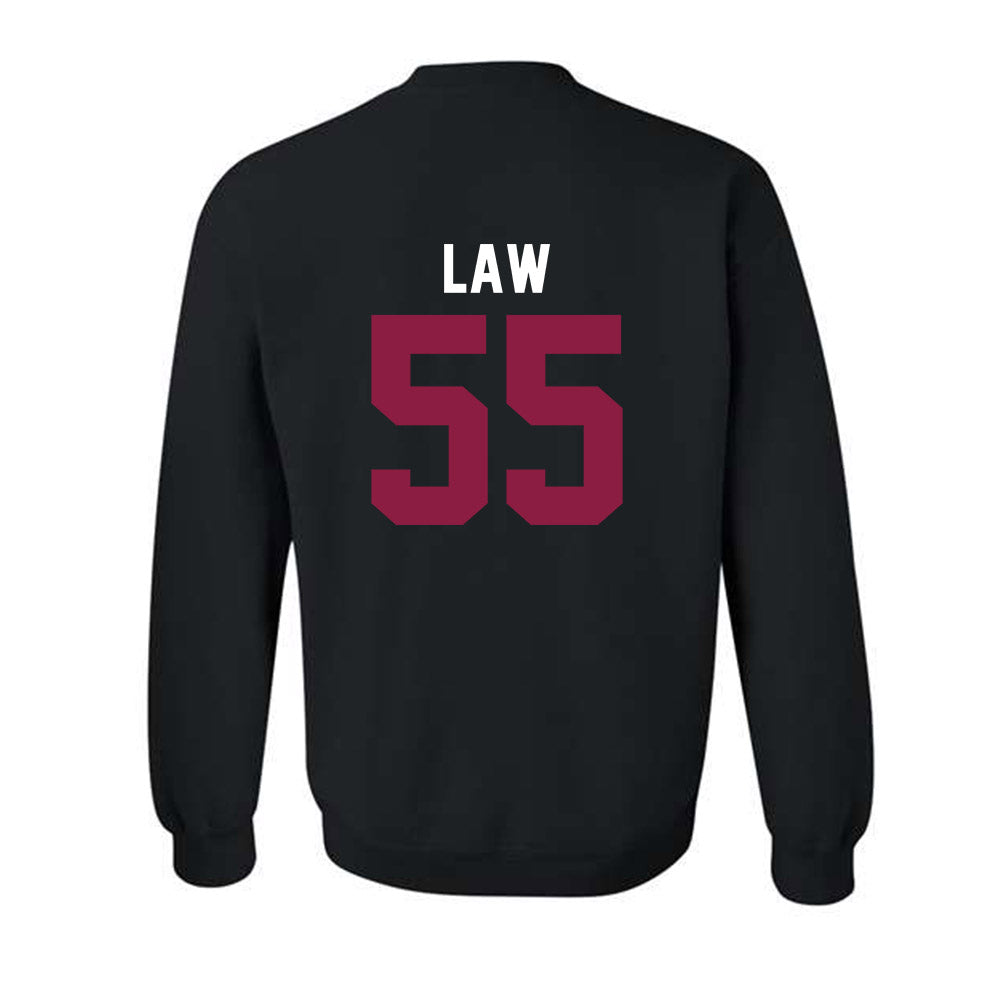 Virginia Tech - NCAA Football : Lemar Law - Classic Fashion Shersey Crewneck Sweatshirt