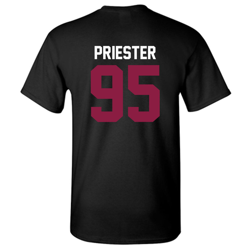 Virginia Tech - NCAA Football : Jahzari Priester - Classic Fashion Shersey T-Shirt-1