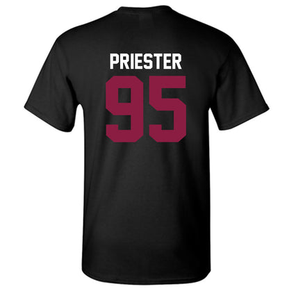 Virginia Tech - NCAA Football : Jahzari Priester - Classic Fashion Shersey T-Shirt-1