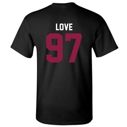 Virginia Tech - NCAA Football : John Love - Classic Fashion Shersey T-Shirt