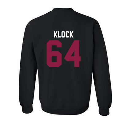 Virginia Tech - NCAA Football : Elijah Klock - Classic Fashion Shersey Crewneck Sweatshirt