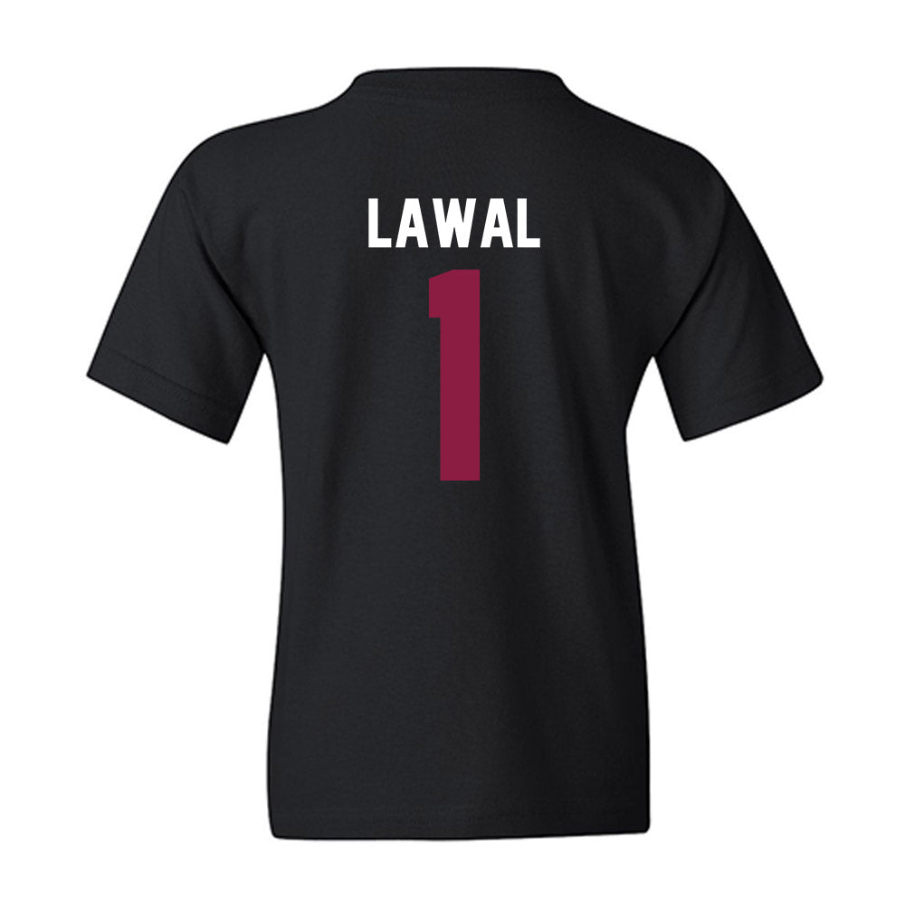 Virginia Tech - NCAA Men's Basketball : Tobi Lawal - Classic Fashion Shersey Youth T-Shirt-1
