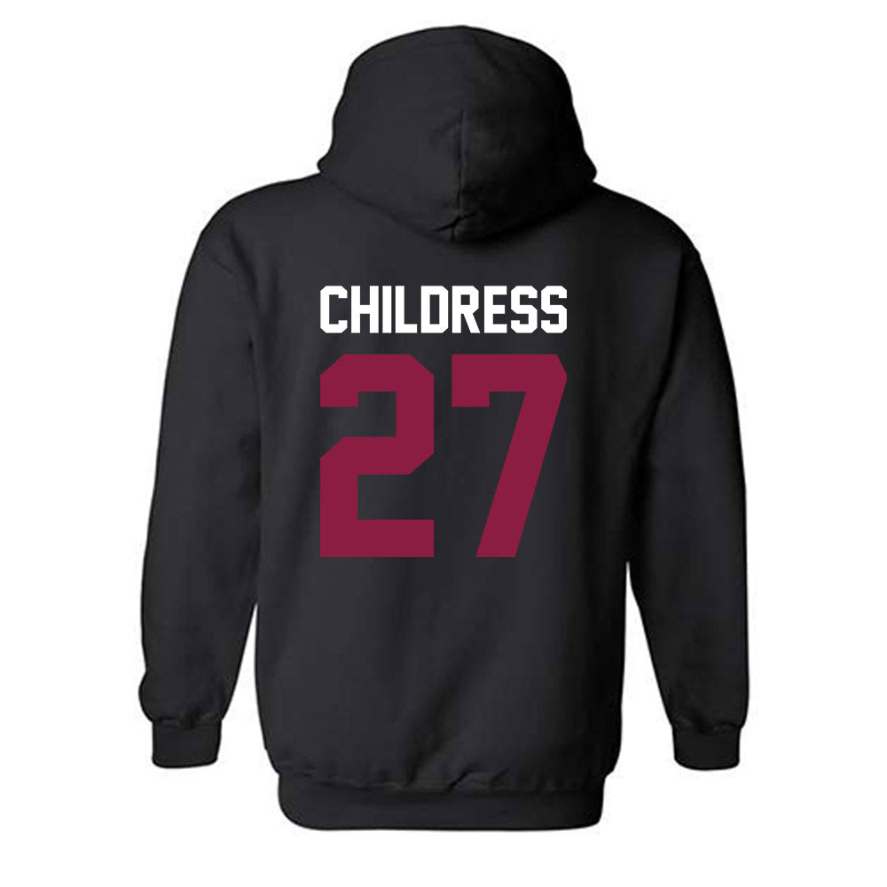 Virginia Tech - NCAA Football : Tyler Childress - Classic Fashion Shersey Hooded Sweatshirt