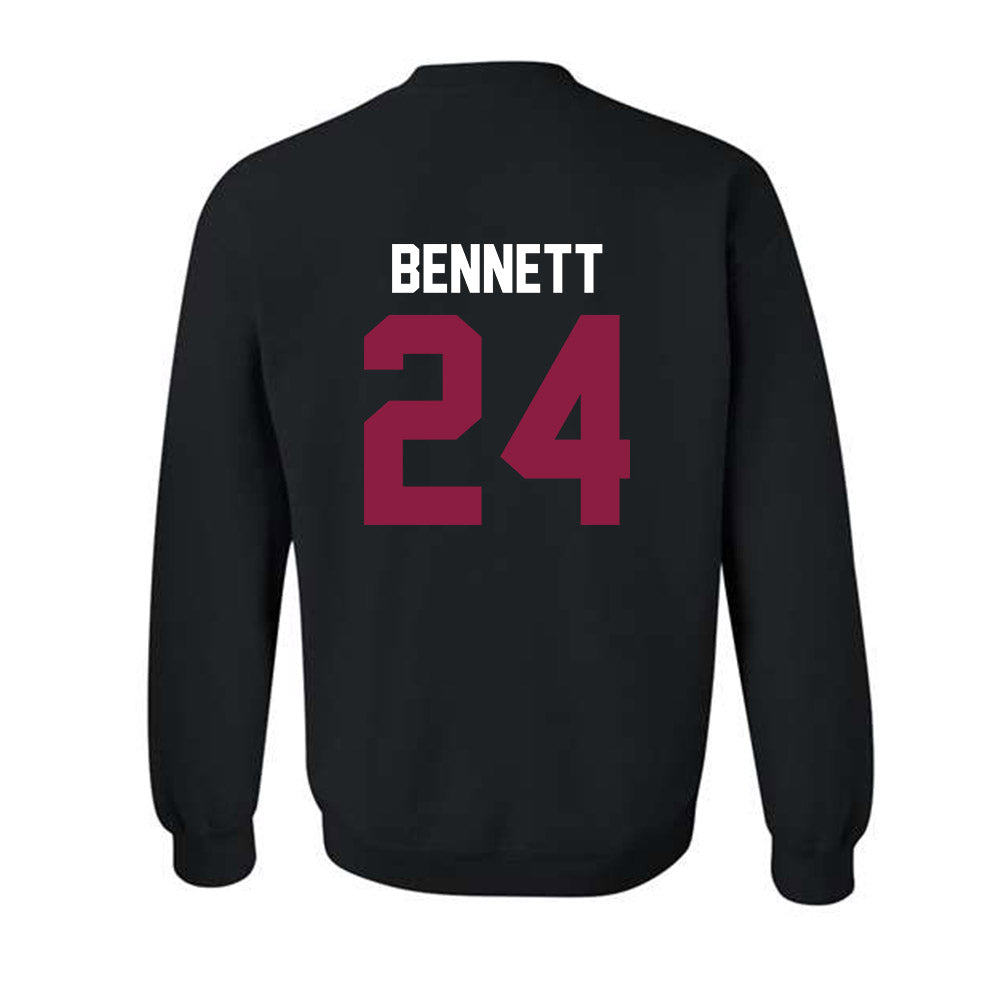 Virginia Tech - NCAA Football : Braydon Bennett - Classic Fashion Shersey Crewneck Sweatshirt-1