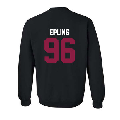 Virginia Tech - NCAA Football : Christian Epling - Classic Fashion Shersey Crewneck Sweatshirt