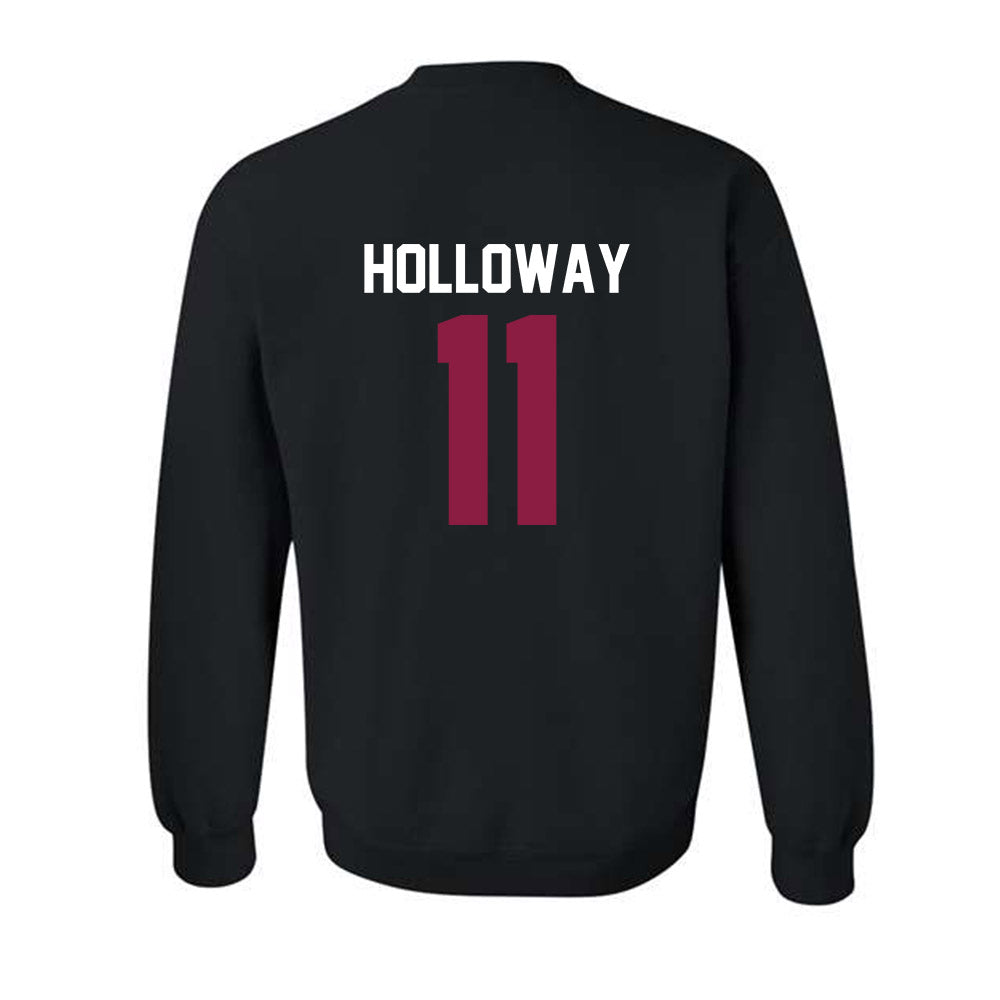 Virginia Tech - NCAA Football : Tucker Holloway - Classic Fashion Shersey Crewneck Sweatshirt