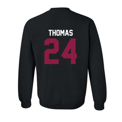 Virginia Tech - NCAA Football : Malachi Thomas - Classic Fashion Shersey Crewneck Sweatshirt