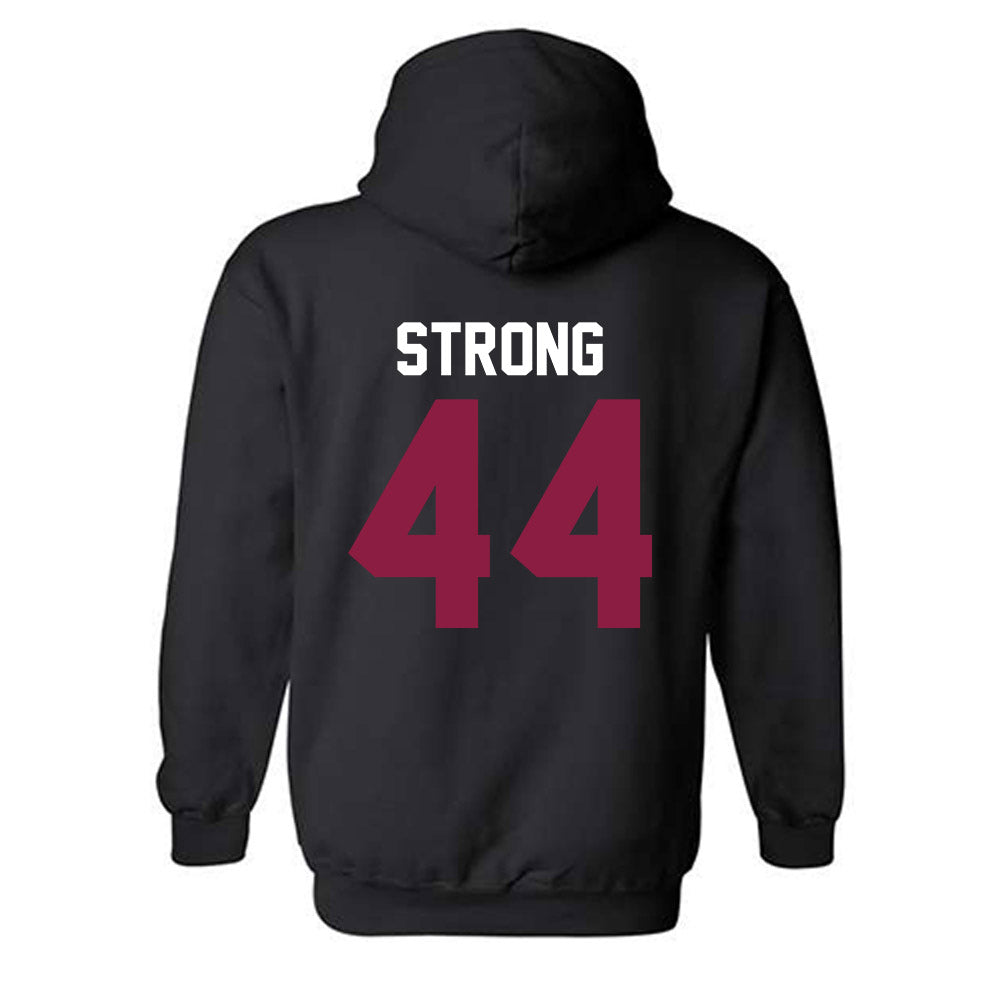 Virginia Tech - NCAA Football : Dorian Strong - Classic Fashion Shersey Hooded Sweatshirt