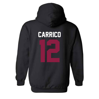 Virginia Tech - NCAA Softball : Breanna Carrico - Classic Fashion Shersey Hooded Sweatshirt-1