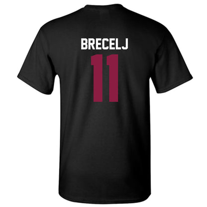 Virginia Tech - NCAA Women's Basketball : Spela Brecelj - Classic Fashion Shersey T-Shirt-1