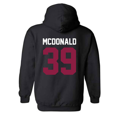 Virginia Tech - NCAA Football : Jorden McDonald - Classic Fashion Shersey Hooded Sweatshirt
