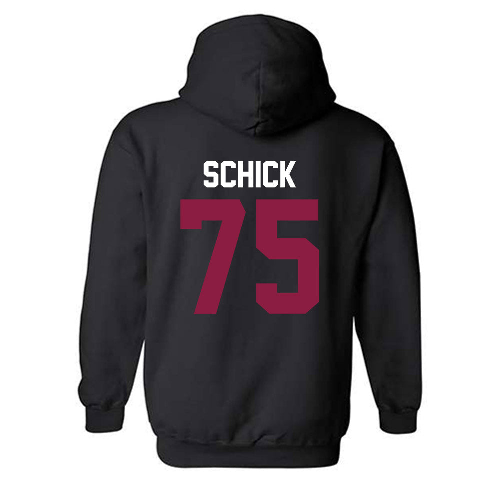 Virginia Tech - NCAA Football : Bob Schick - Classic Fashion Shersey Hooded Sweatshirt