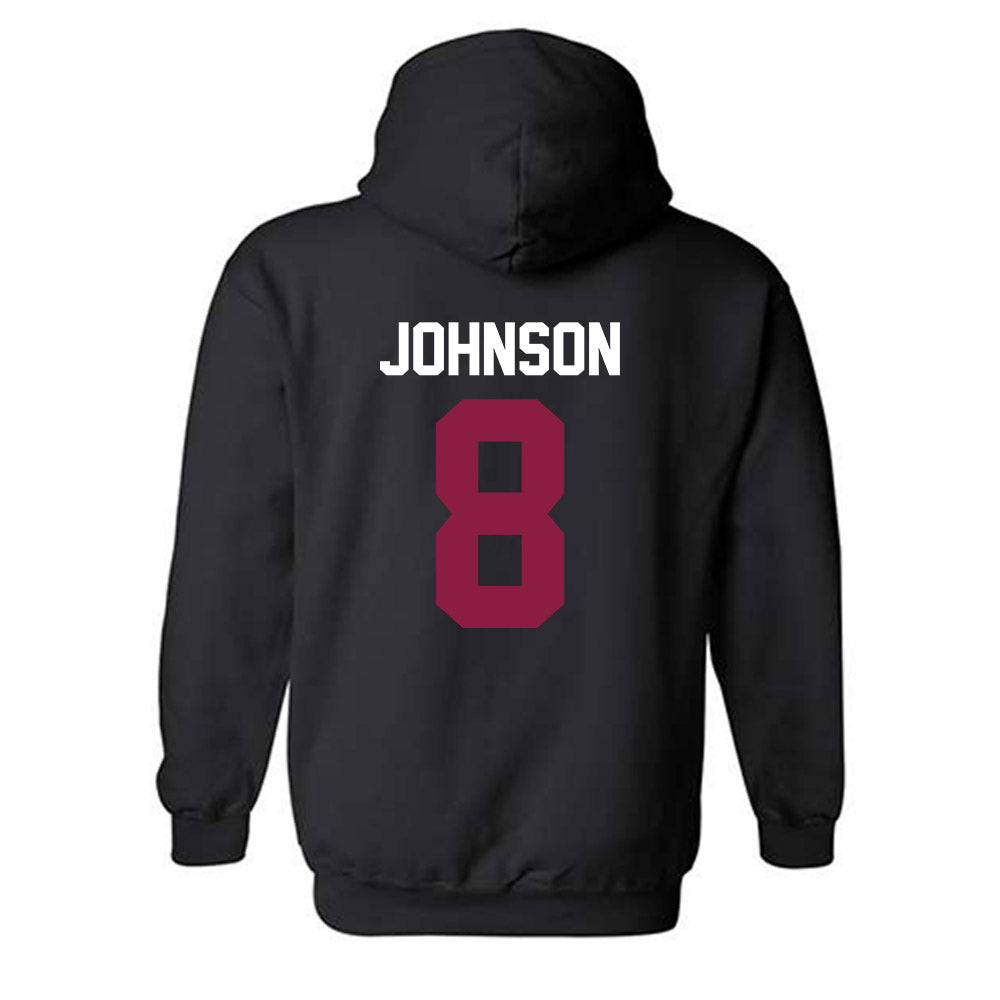 Virginia Tech - NCAA Football : Braylon Johnson - Classic Fashion Shersey Hooded Sweatshirt