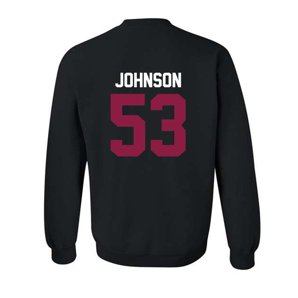 Virginia Tech - NCAA Football : Will Johnson - Classic Fashion Shersey Crewneck Sweatshirt-1