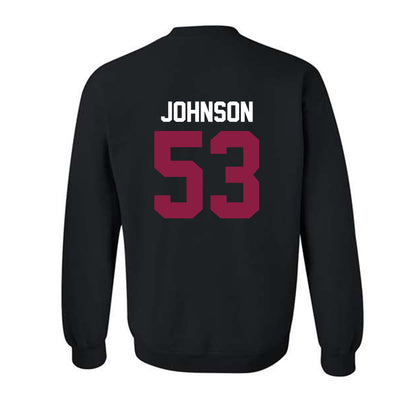 Virginia Tech - NCAA Football : Will Johnson - Classic Fashion Shersey Crewneck Sweatshirt-1