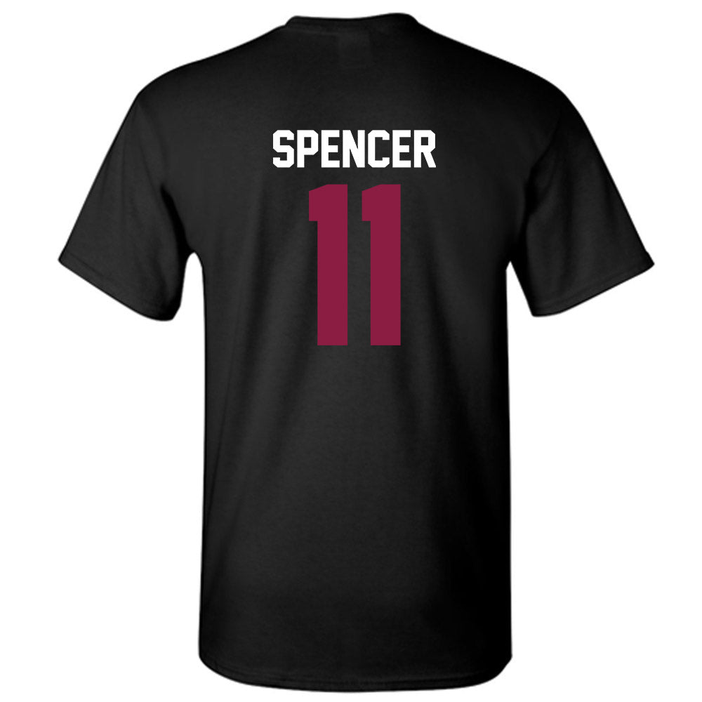 Virginia Tech - NCAA Football : Isaiah Spencer - Classic Fashion Shersey T-Shirt-1