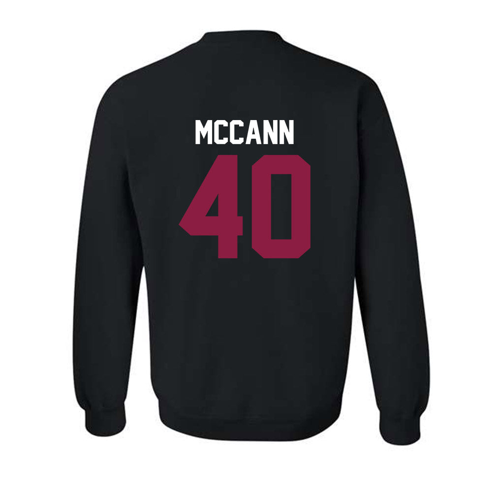 Virginia Tech - NCAA Baseball : David McCann - Classic Fashion Shersey Crewneck Sweatshirt-1