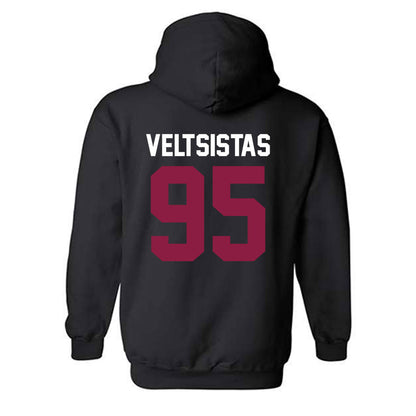 Virginia Tech - NCAA Football : Nick Veltsistas - Classic Fashion Shersey Hooded Sweatshirt