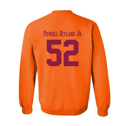 Virginia Tech - NCAA Football : Antwaun Powell-Ryland Jr - Classic Fashion Shersey Crewneck Sweatshirt