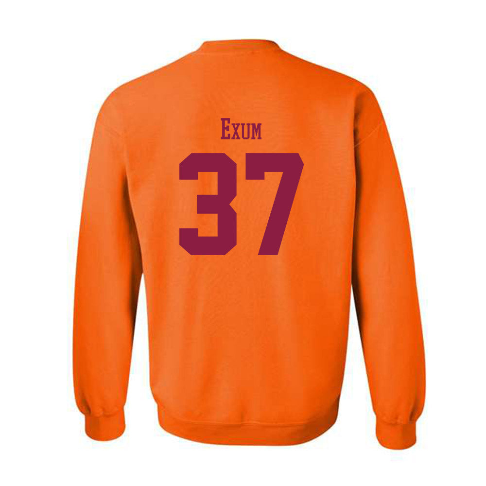 Virginia Tech - NCAA Baseball : Jacob Exum - Classic Fashion Shersey Crewneck Sweatshirt