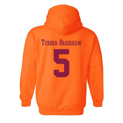 Virginia Tech - NCAA Football : Xayvion Turner-Bradshaw - Classic Fashion Shersey Hooded Sweatshirt