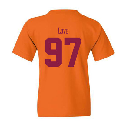 Virginia Tech - NCAA Football : John Love - Classic Fashion Shersey Youth T-Shirt