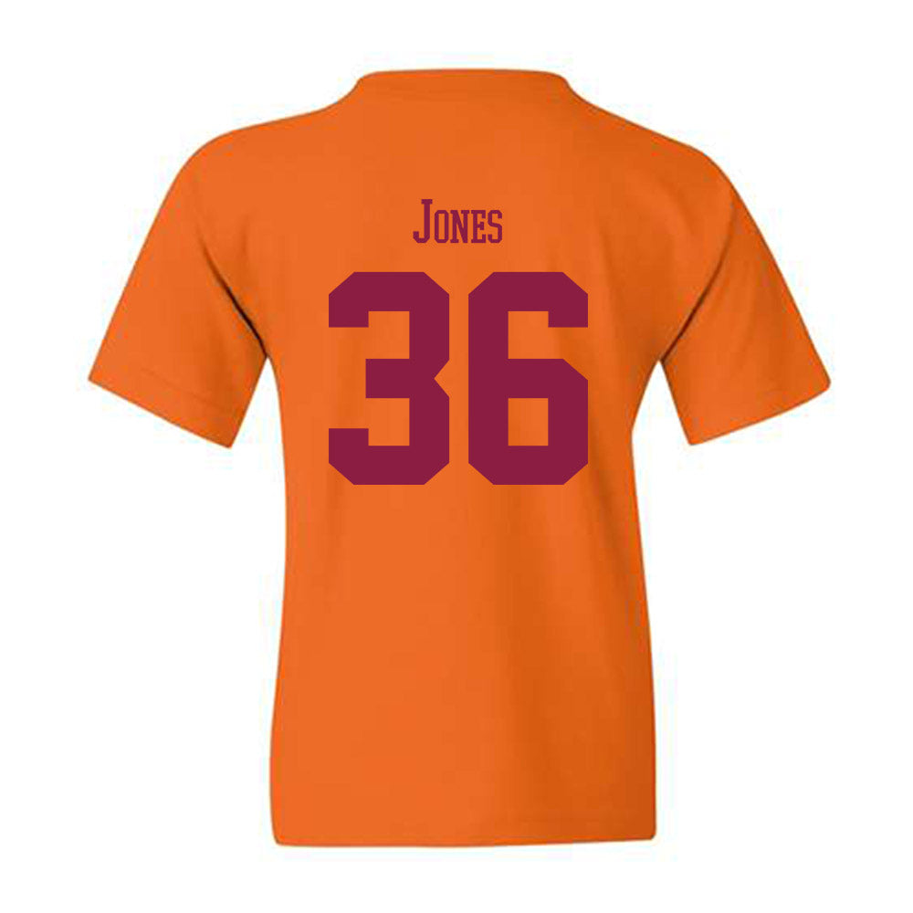 Virginia Tech - NCAA Football : Brody Jones - Classic Fashion Shersey Youth T-Shirt-1