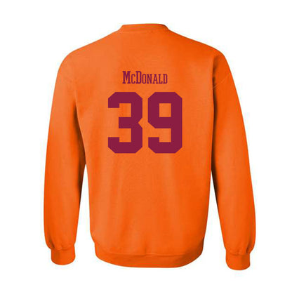 Virginia Tech - NCAA Football : Jorden McDonald - Classic Fashion Shersey Crewneck Sweatshirt