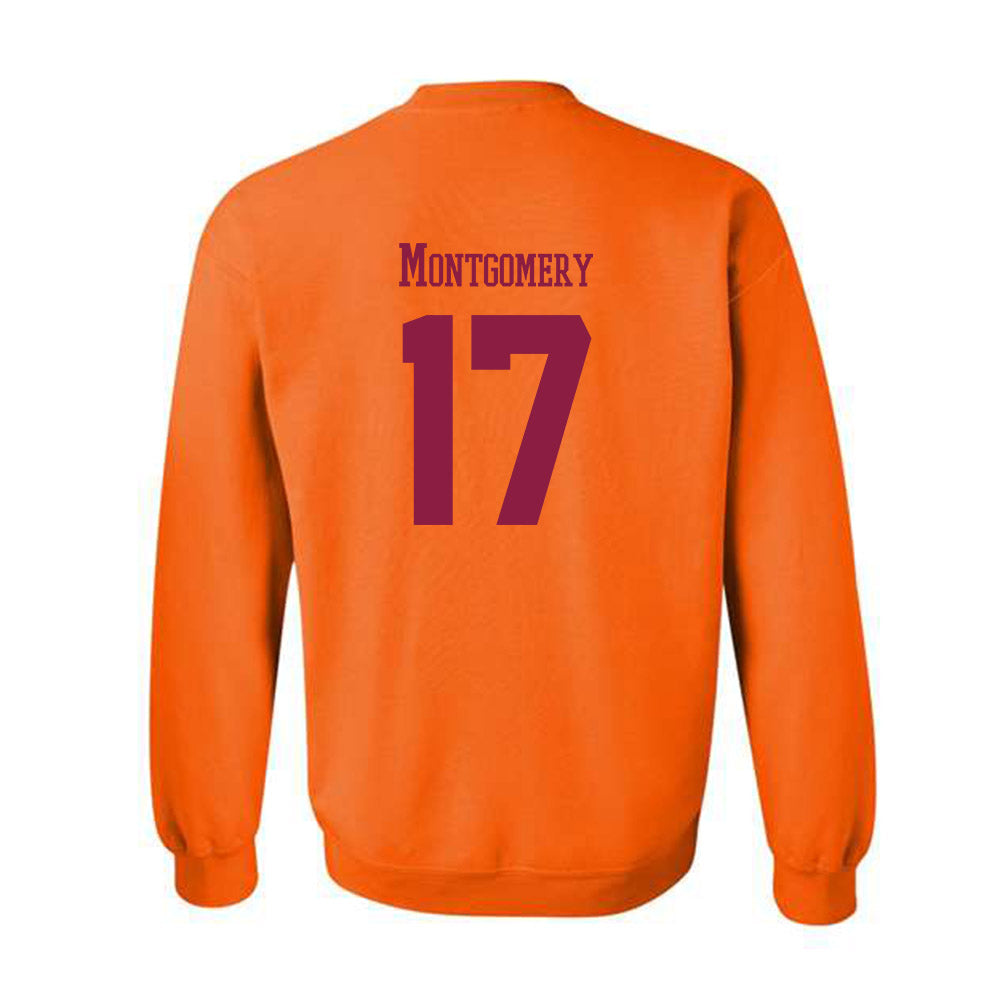 Virginia Tech - NCAA Women's Lacrosse : Cassy Montgomery - Classic Fashion Shersey Crewneck Sweatshirt-1