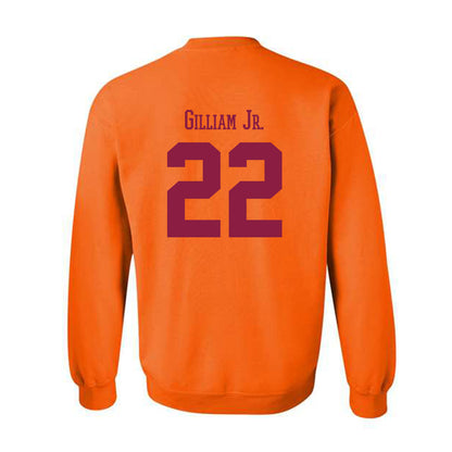 Virginia Tech - NCAA Football : Kelvin Gilliam Jr. - Classic Fashion Shersey Crewneck Sweatshirt-1