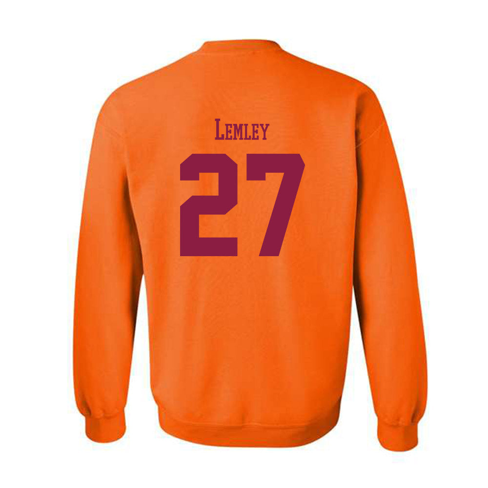 Virginia Tech - NCAA Softball : Emma Lemley - Classic Fashion Shersey Crewneck Sweatshirt