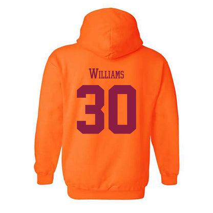 Virginia Tech - NCAA Football : Krystian Williams - Classic Fashion Shersey Hooded Sweatshirt