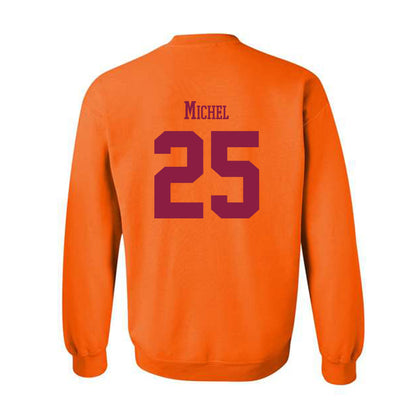 Virginia Tech - NCAA Baseball : Garrett Michel - Classic Fashion Shersey Crewneck Sweatshirt