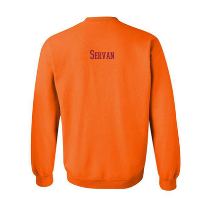 Virginia Tech - NCAA Men's Basketball : Connor Servan - Classic Fashion Shersey Crewneck Sweatshirt