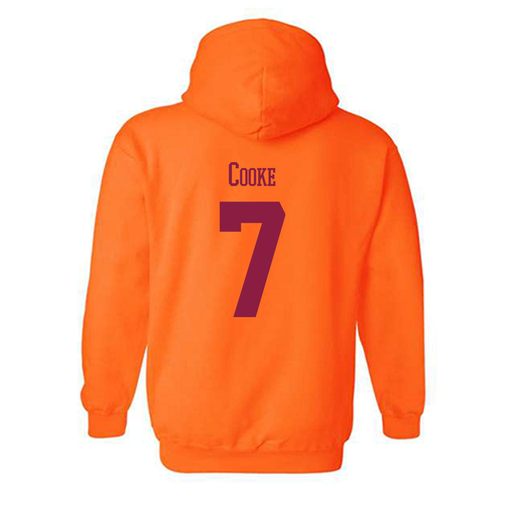 Virginia Tech - NCAA Baseball : Henry Cooke - Classic Fashion Shersey Hooded Sweatshirt