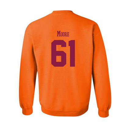 Virginia Tech - NCAA Football : Braelin Moore - Classic Fashion Shersey Crewneck Sweatshirt