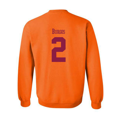 Virginia Tech - NCAA Football : Keyshawn Burgos - Classic Fashion Shersey Crewneck Sweatshirt