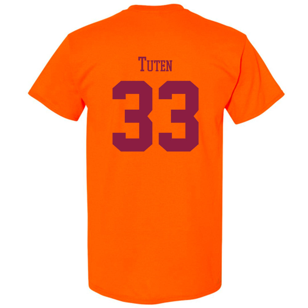 Virginia Tech - NCAA Football : Bhayshul Tuten - Classic Fashion Shersey T-Shirt