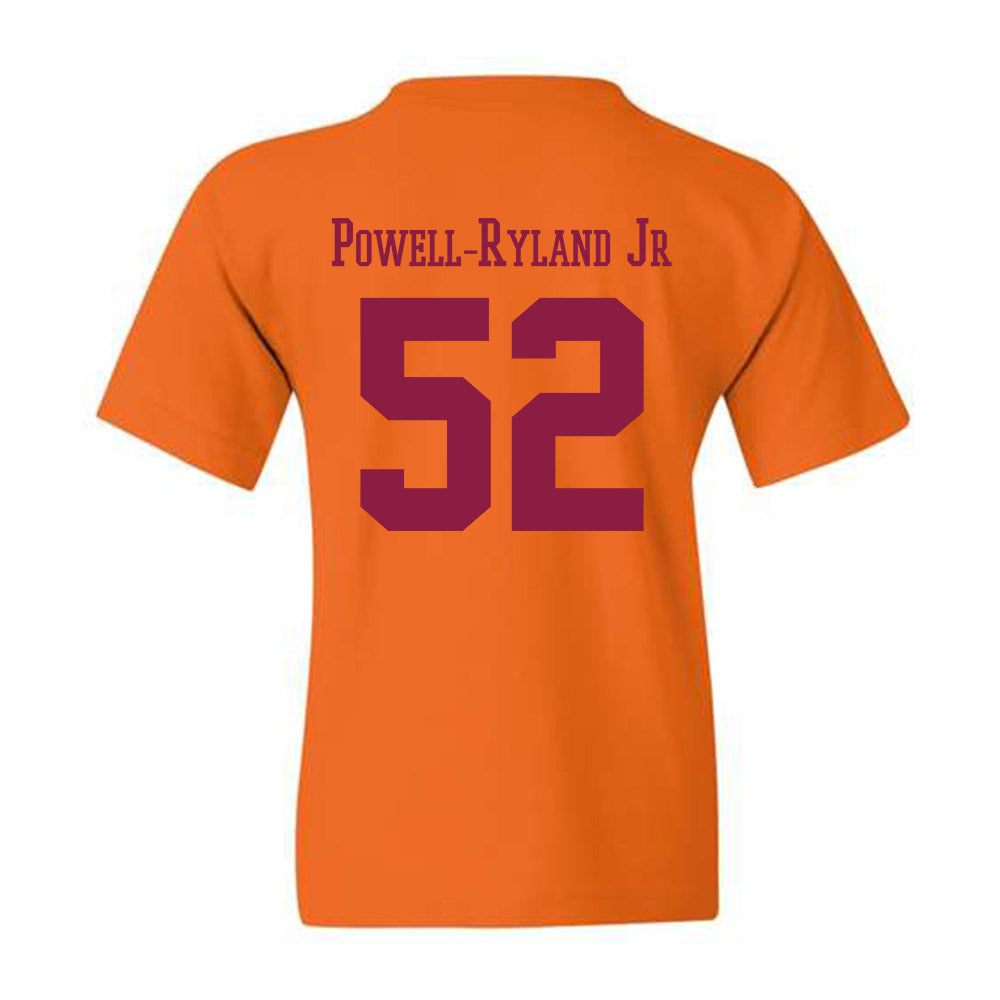 Virginia Tech - NCAA Football : Antwaun Powell-Ryland Jr - Classic Fashion Shersey Youth T-Shirt