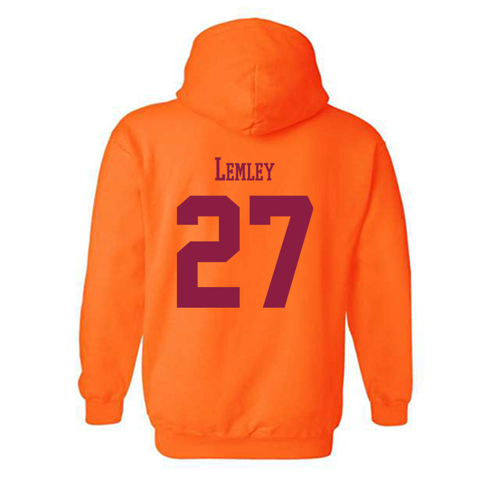 Virginia Tech - NCAA Softball : Emma Lemley - Classic Fashion Shersey Hooded Sweatshirt