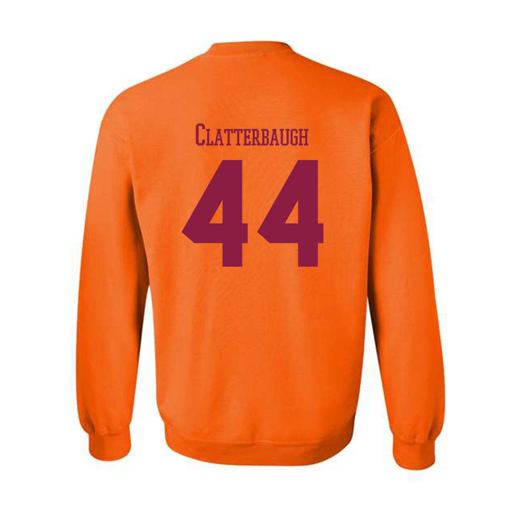 Virginia Tech - NCAA Football : Brett Clatterbaugh - Classic Fashion Shersey Crewneck Sweatshirt-1