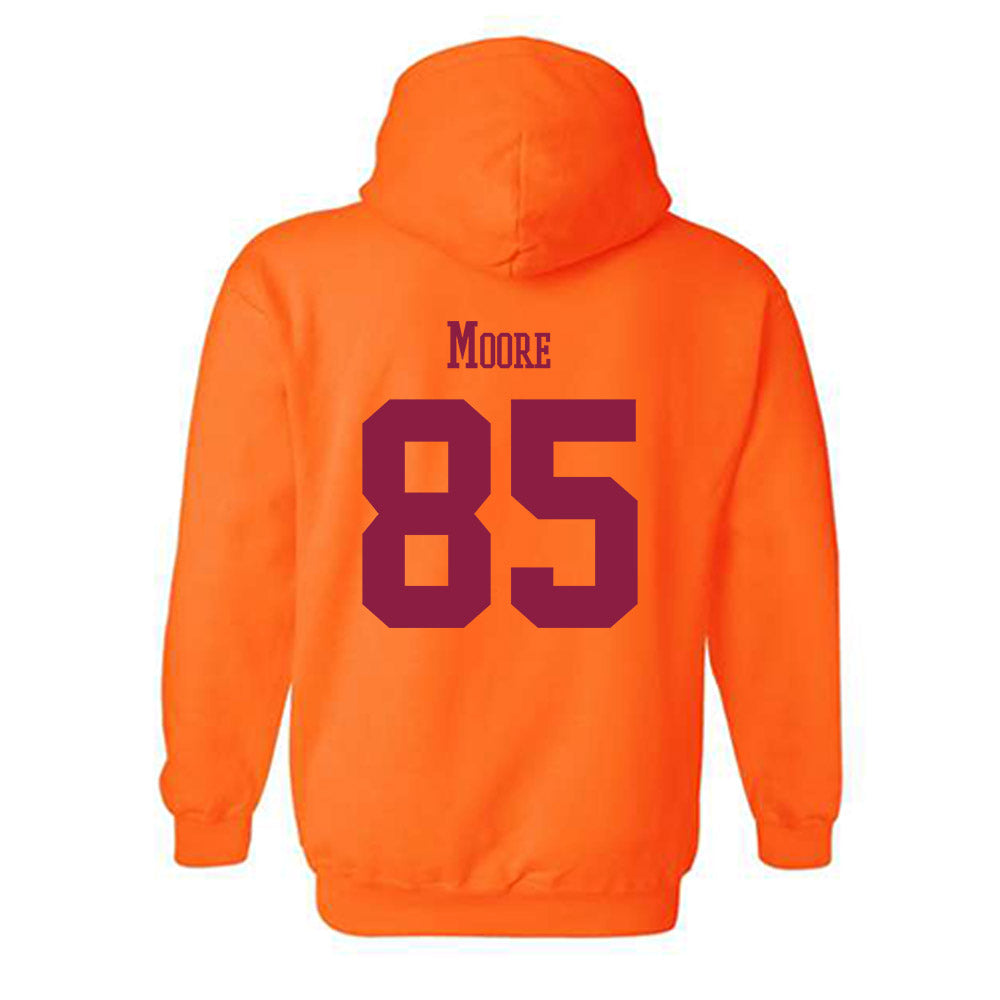 Virginia Tech - NCAA Football : Peter Moore - Classic Fashion Shersey Hooded Sweatshirt