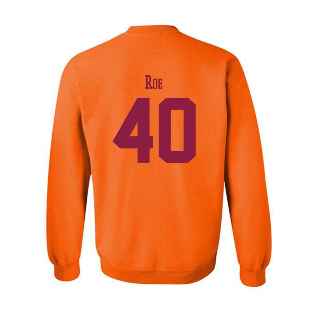 Virginia Tech - NCAA Baseball : Brody Roe - Classic Fashion Shersey Crewneck Sweatshirt-1