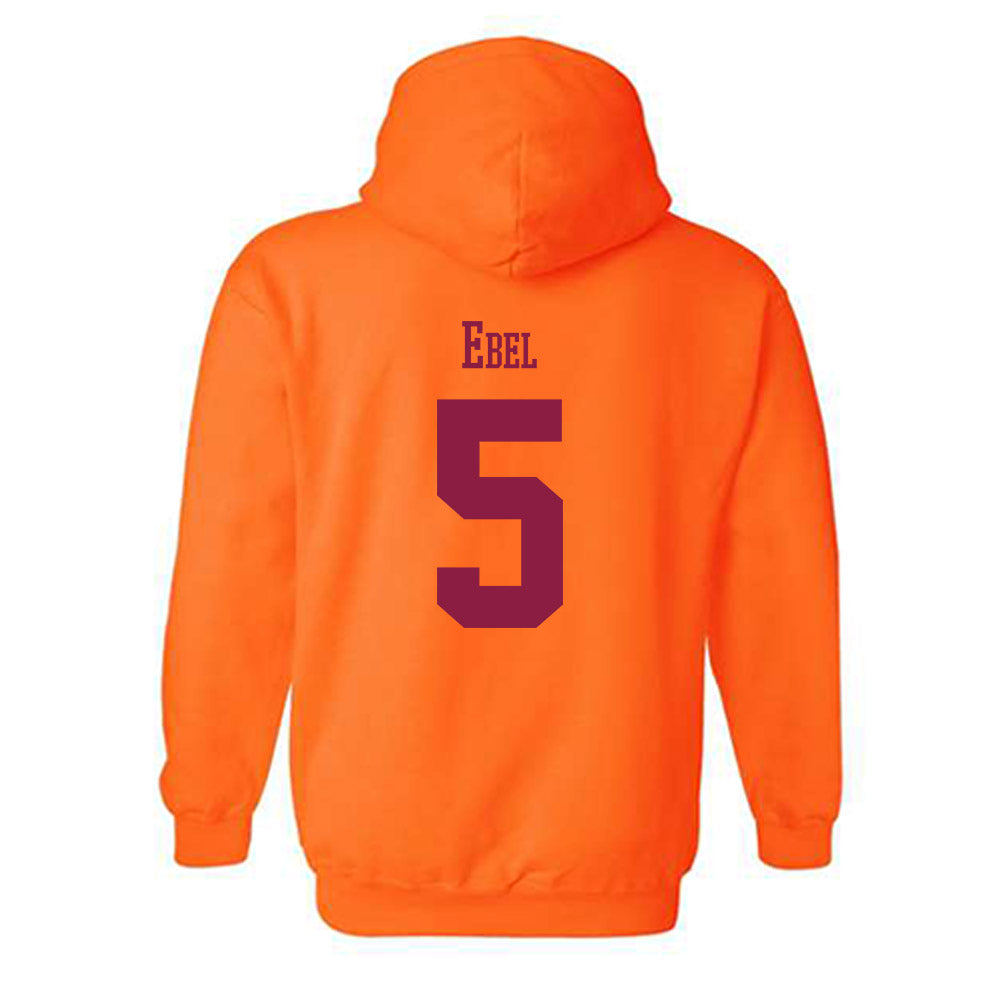 Virginia Tech - NCAA Baseball : Gehrig Ebel - Classic Fashion Shersey Hooded Sweatshirt