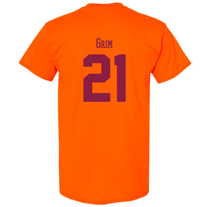Virginia Tech - NCAA Baseball : Ethan Grim - Classic Fashion Shersey T-Shirt-1